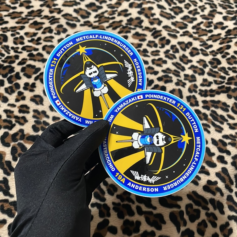 NASA Space Station Crew 👩🚀 Patch Vinyl Sticker Bundle Astronaut Space Flight